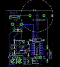 Dlaczego sygnalizator cofania na CMOS4093 nie działa? Szczegóły projektu