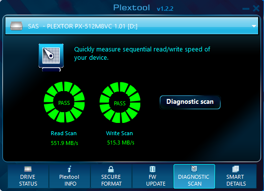 Plextor программа для проверки ssd