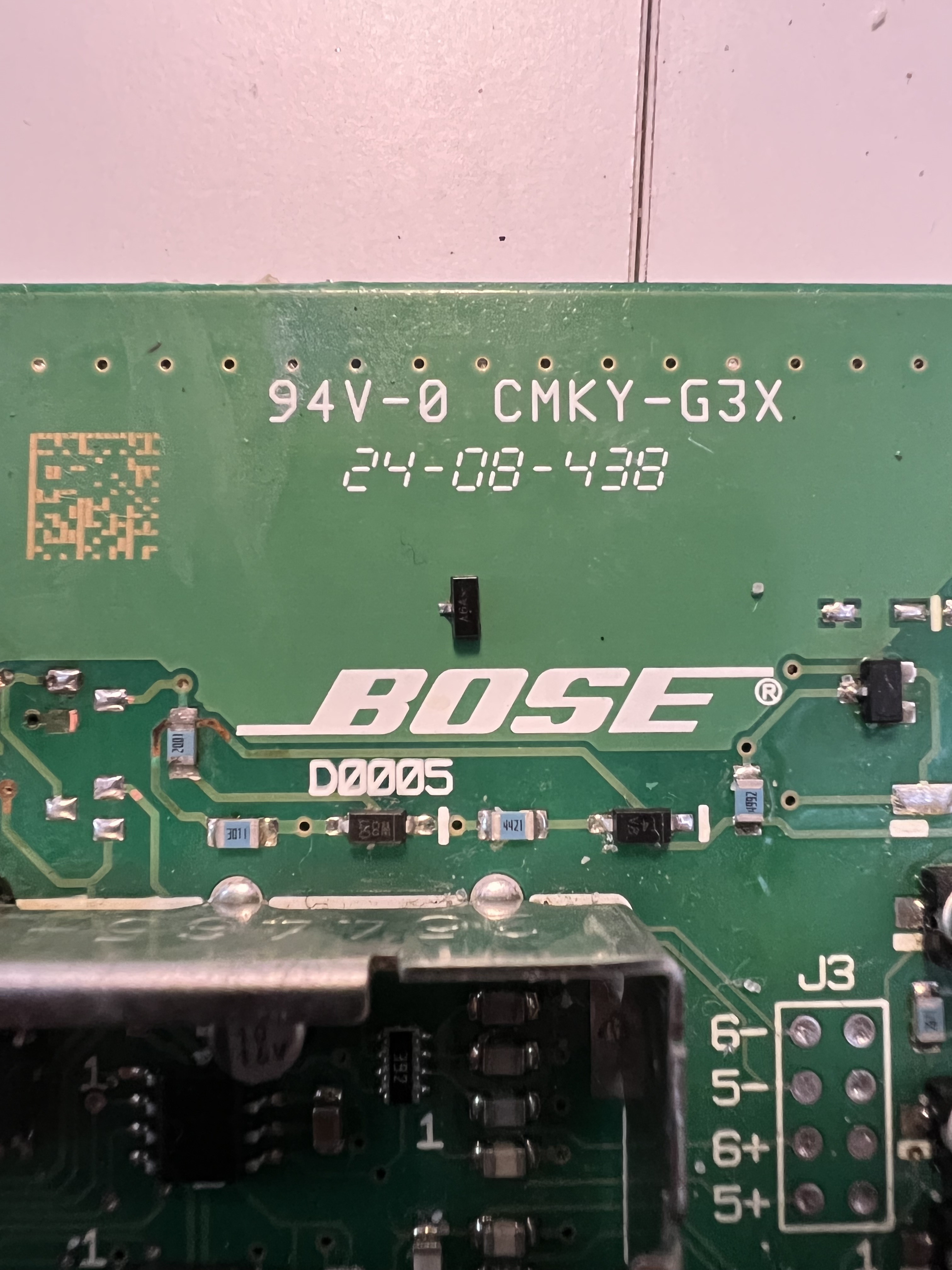 Cmky g3x 94v 0 bose схема усилителя