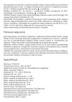 Minitest: Shelly Plus 1PM - web panel, app, connecting to Home Assistant. Do you need to change the 