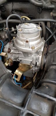 Mercedes W124 Coupe 2.0 M102: Schemat podłączeń gaźnika Pierburg 175CD i regulacja dawki paliwa