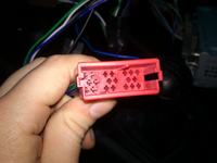 Audi A3 2000 - Podłączenie adaptera Pioneer DEH-1500UBB do tylnych głośników