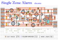 Tranzystorowy alarm jednostrefowy Tranzystorowy alarm jednostrefowy