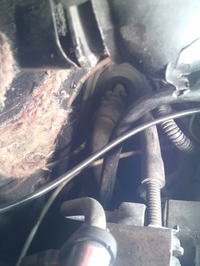 Opel Omega X20SE Combi - Połączenie rurek chłodnicy i nagrzewnicy, LPG