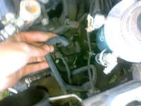 Nissan Primera 2.0TD 2000rok spadł Przewód z silnika