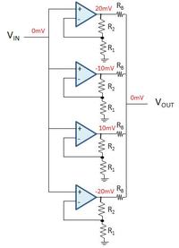 Rownoległe łączenie wzmacniaczy operacyjnych poprawia stosunek sygnału do szumu