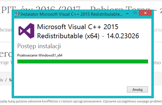 download visual c++ redistributable