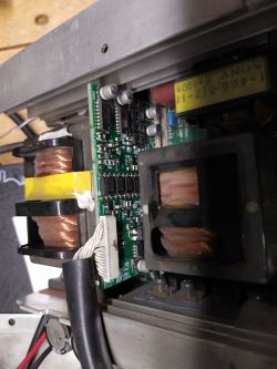 SONY APS 172 - przeróbka - Napotkane problemy podczas przerabiania zasilacza na 