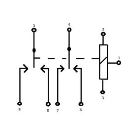 Gdzie znaleźć przekaźnik DP3T ze stykami 1-3 230V i 4-9 min. 2A?