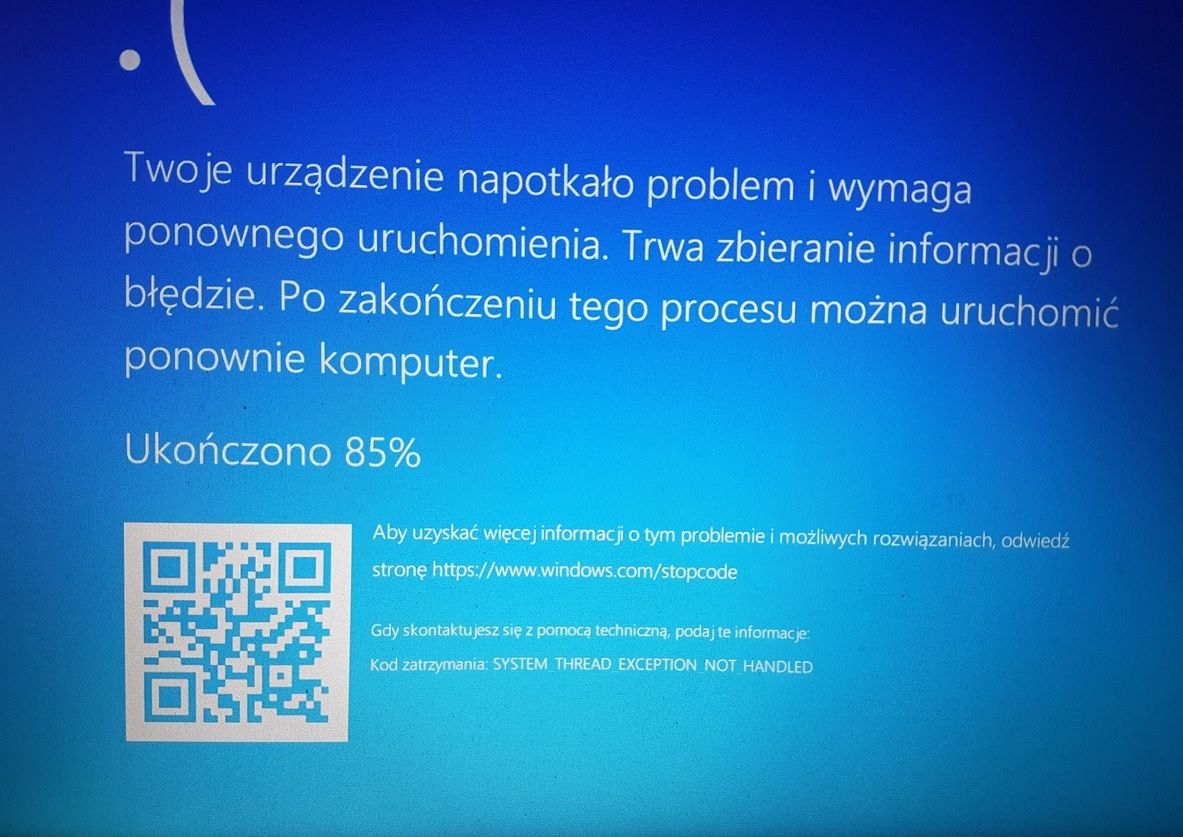 [Rozwiązano] Błąd systemu Windows 10 na niebieskim ekranie
