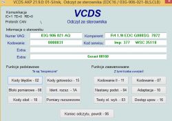 VW Caddy 1.9 TDI BLS 105km - VCDS: Logowanie niemożliwe