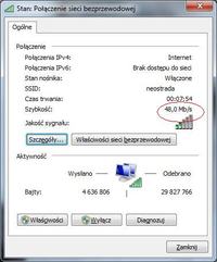 WiFi signal strength expressed in dBm and the number of bars in the bar in wines