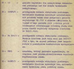 Fragment instrukcji obsługi urządzenia pomiarowego, zawierający opisy funkcji przełączników i gniazd.