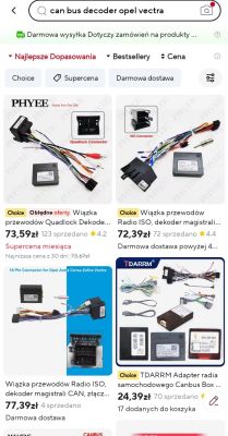 Radio 1DIN wysuwane uniwersalne do Opel Vectra C polift? – sterowanie z kierownicy, adaptery, zegar