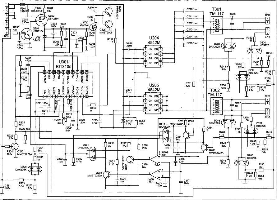 Схема монитора samsung 940mw 940mg