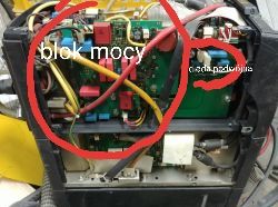 Esab Caddy TA34 Tig 2200i - brak inicjacji łuku, możliwe uszkodzenie modułu mocy