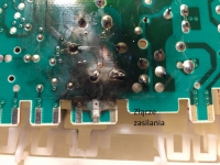 Bosch SRV53M03EU/41 - Spalony moduł, co zasila uszkodzone złącze?