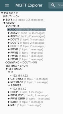 HomeIO - sterownik kontrolowany komendami MQTT