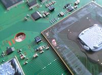 PS3 slim 120GB - Uszkodzenie CPU po zdjęciu IHS, konsola nie włącza się