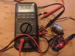 Własny moduł z MTS62C19A - podwójny sterownik silnika DC Własny moduł z MTS62C19A - podwójny sterownik silnika DC
