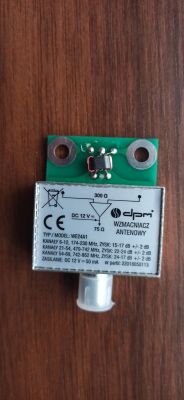 Podłączenie wzmacniacza antenowego do niepasującej anteny - możliwości poprawy odbioru