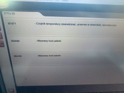 Pomoc w odczytaniu kodów usterek DtC-mercedes w168