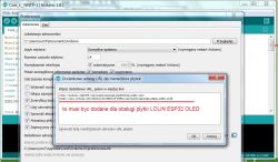 Moduł LOLIN ESP32 OLED ze zintegrowanym wyświetlaczem