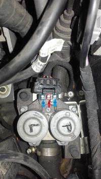 Mercedes w202 C-class 94r - Heating - no voltage on the right solenoid valve