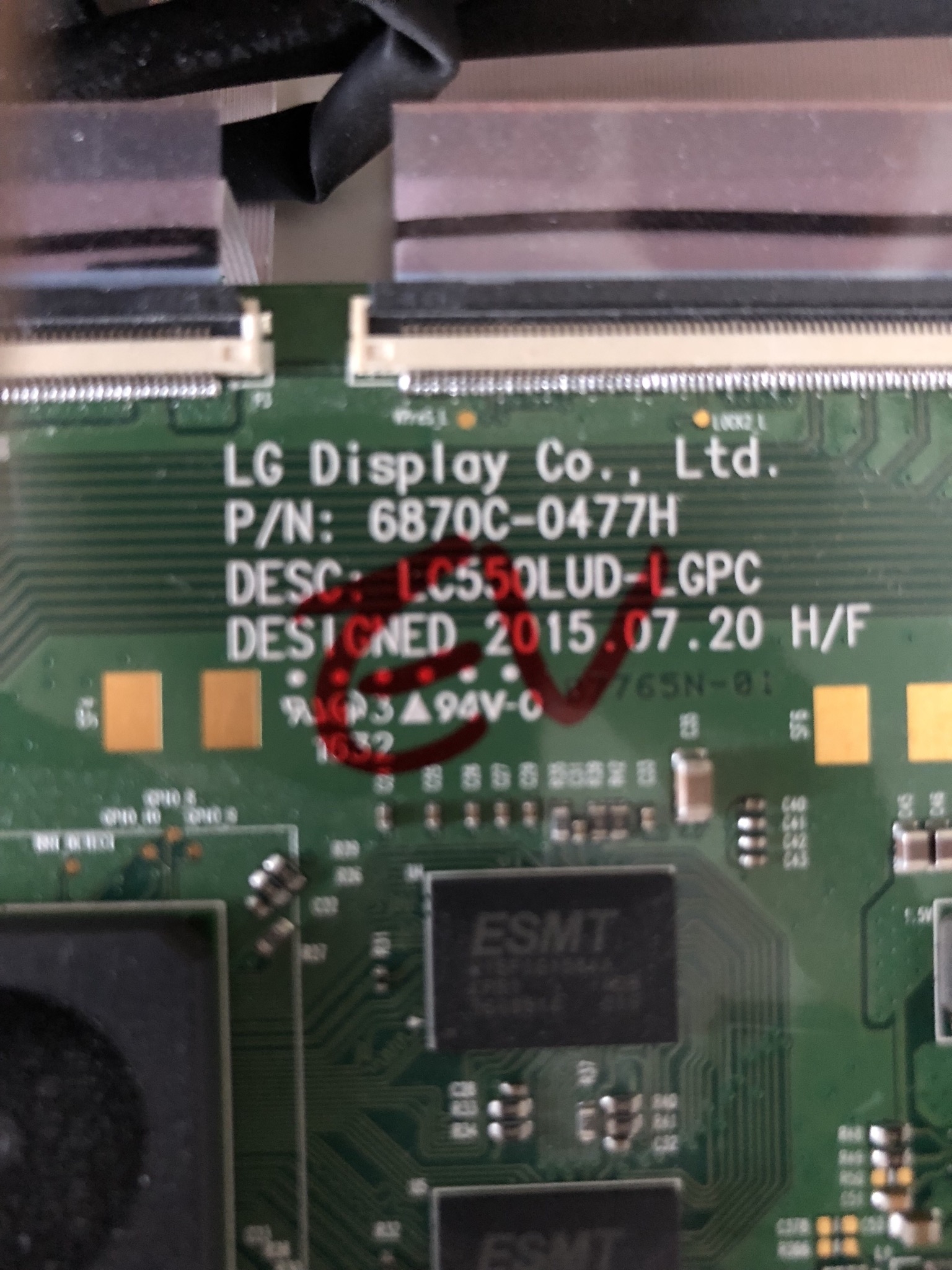 Fuente De Alimentacion Tv Lg 55eg910v Lgp55c-150p Eay63989802 Panel Lc550lud Lgpd