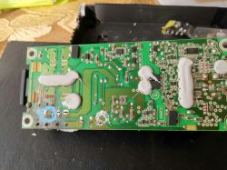 AC adapter Input AC: 200V-240V - Uszkodzony element