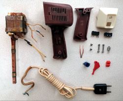 Lutownica LT -75/45 jak połączyć przełącznik?