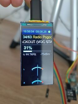Radio internetowe na ESP32-S3-LCD-1.9 – uruchomienie w 5 minut przez przeglądarkę