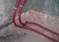 Small Bathroom & Kitchen Water Installation: PEX/AL/PEX, U-type Fittings, Boiler, Taps