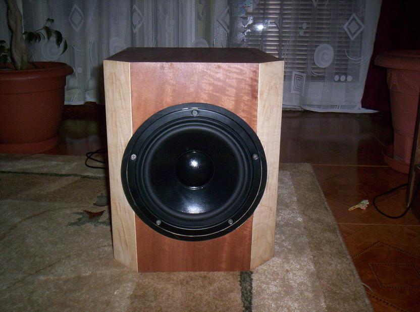 Subwoofer aktywny na Visaton 200 SC Subwoofer aktywny na Visaton 200 SC