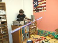 Wielki wyświetlacz śmigłowy