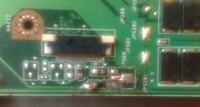 ASUS A6F - identyfikacja spalonego elementu na płycie głównej, oznaczenie 8C622/8C662