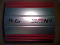 wzmacniacz Mc Fun red amp K4