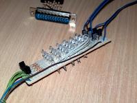 Jak zbudować matrycę LED 128x16 z układami 74HC595 i 74154?