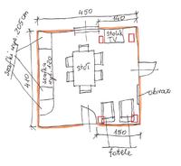 Ustawienie kina domowego w pokoju.