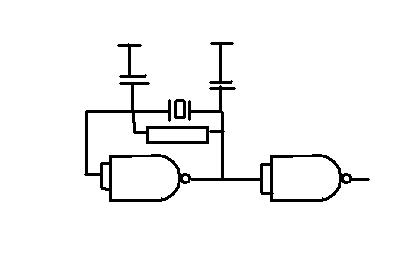 Czy 74ls00 z kwarcem - wzbudzi się?