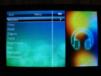 MP4 Vedia C6+. Na wyświetlaczu pojawiły się 2 pionowe paski