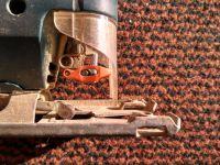 Blade Dislodging from Unidentified German Jigsaw During Operation