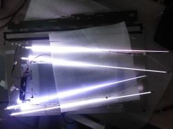 Samsung F2380 - Monitor Samsung F2380 po wymiane transformatora inwertera