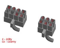 Schemat przewodu PCIe 6+2 dla zasilacza Chieftec CFT-750-14CS - pytanie o GND