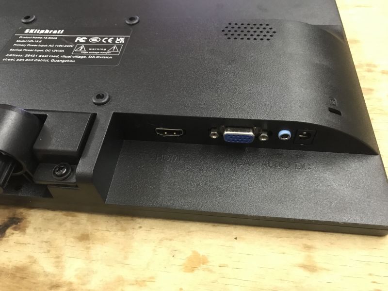 Touchscreen monitor for the workshop? Minitest SKitphrati 15.6 " 1080P HD-15.6