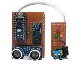 Asystent parkowania DIY na Arduino - Jak działa i co oznaczają kolory LED?