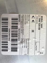 IKEA/WH mod. 94532585 hob423/S - Nie działa wewnętrzna spirala w palniku turbo