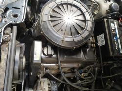 Audi 80 b4 2.0 90km - Przeróbka wentylatora od diesla, działanie na wyłączonym zapłonie