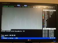 SAMSUNG SP1604M - analiza dysku w oparciu o wynik z mhdd