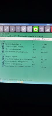 Opel Insignia - poziomowanie Xenonów, świeca zbyt blisko